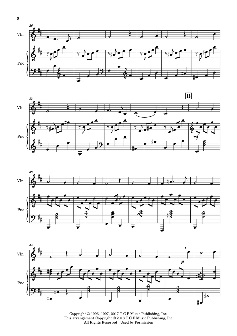 Once Upon A December Once Upon A December Violin Solo scores gallery preview page 3