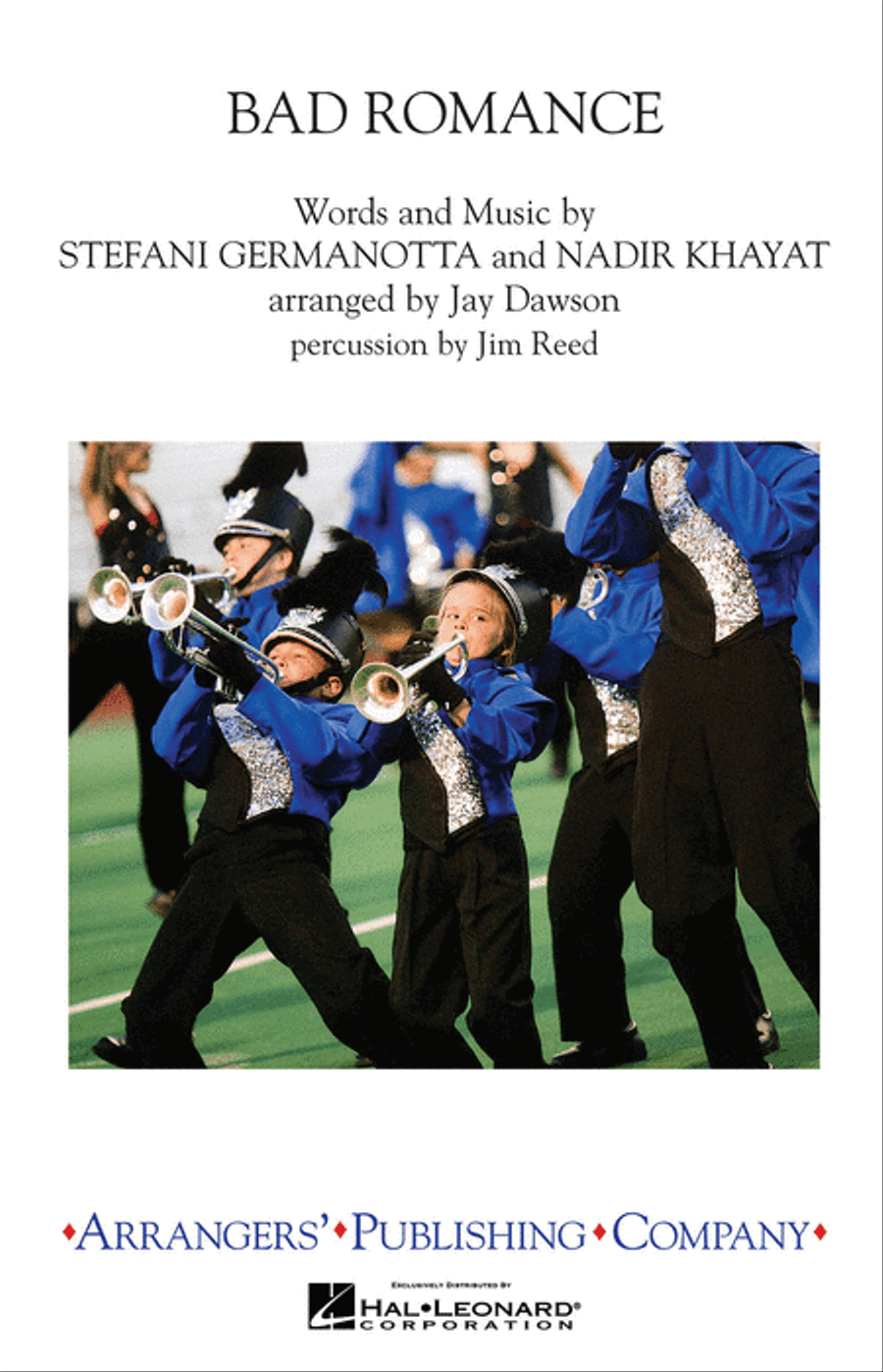 Bad Romance Marching Band scores gallery preview page 1