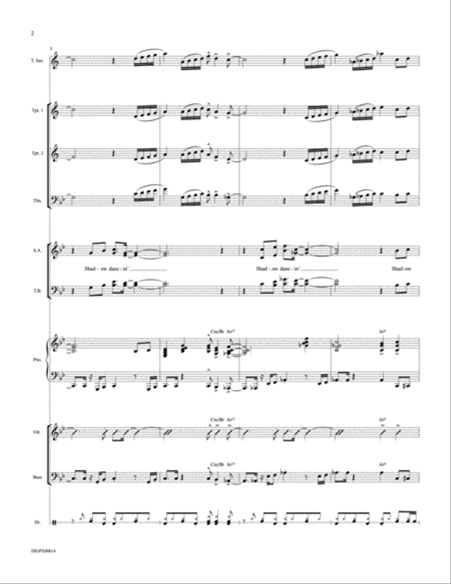 Shadow Dancing: Score Score scores gallery preview page 2