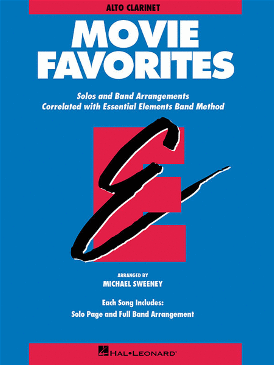 Essential Elements Movie Favorites Concert Band Methods scores gallery preview page 1