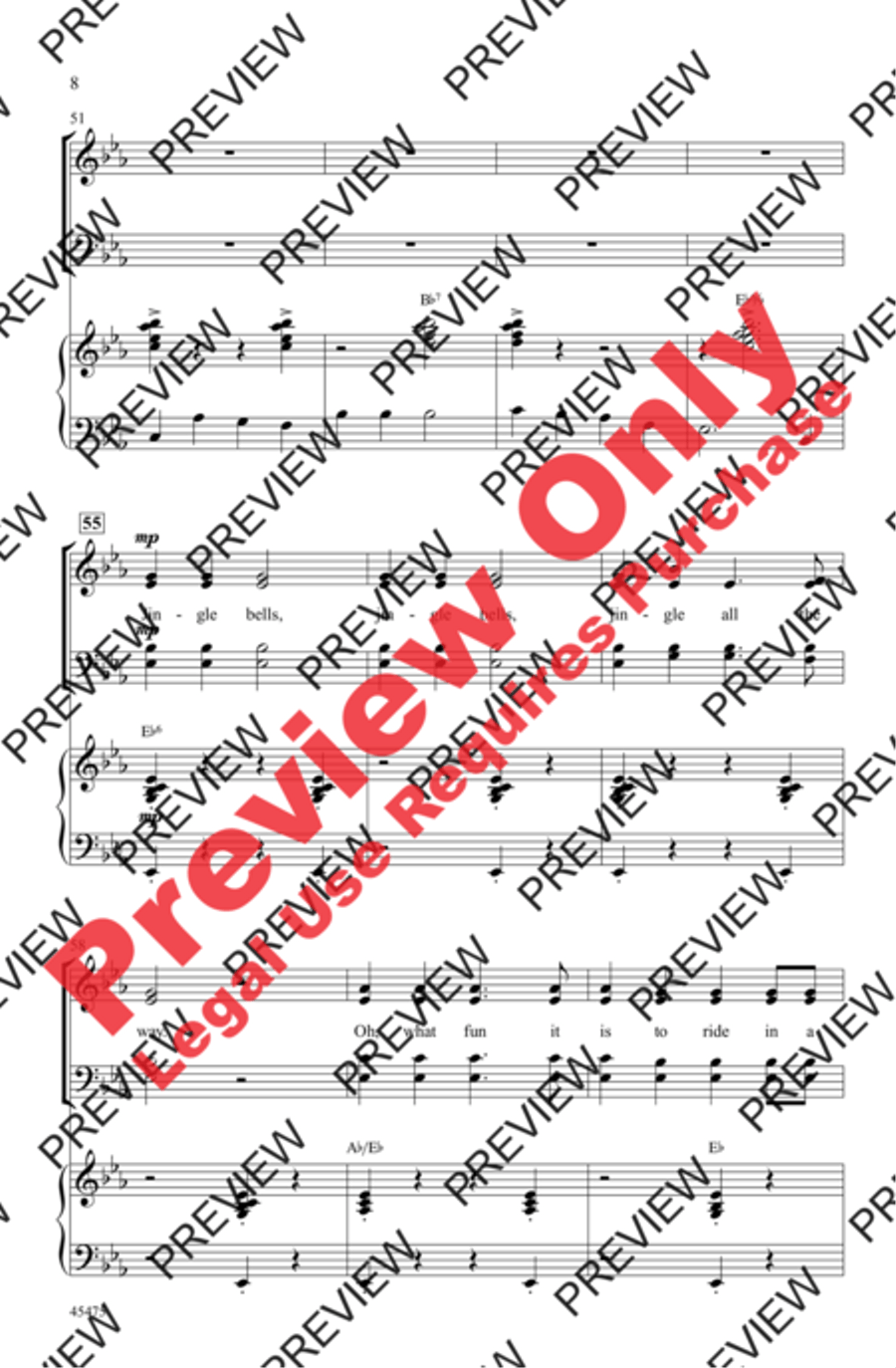 Kay Thompson's Jingle Bells - SoundTrax CD (CD only) Choir scores gallery preview page 8