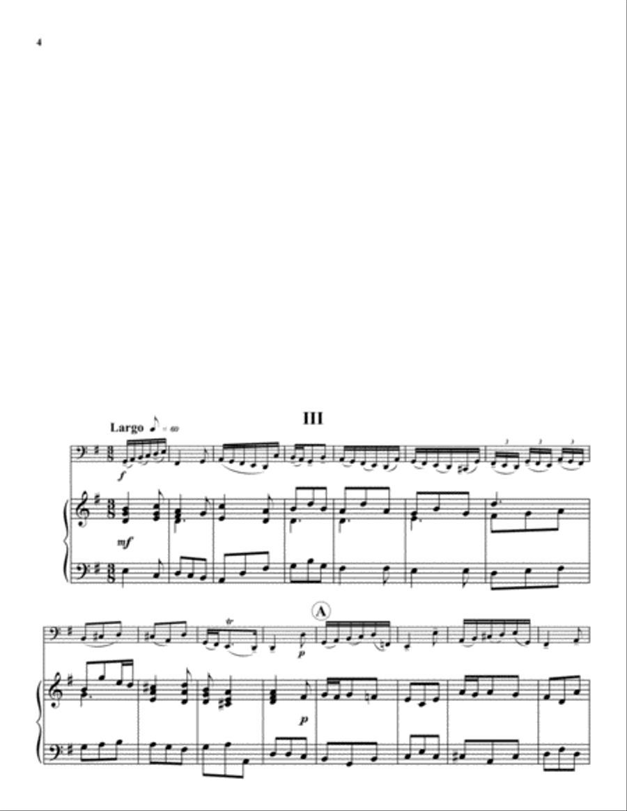 Sonata #2 Sonata #2 Tuba scores gallery preview page 4