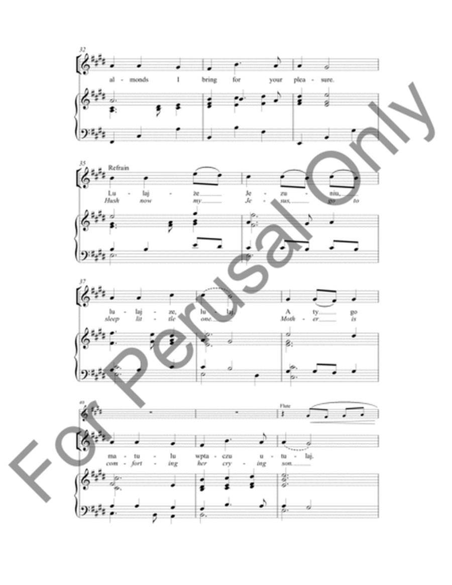 Polish Lullaby Carol: (Lulajze Jezuniu) with Descant, Flute and Piano
