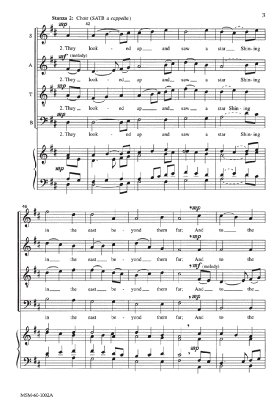 The First Noel The First Noel 4-Part scores gallery preview page 3