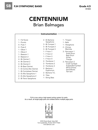 Centennium: Score