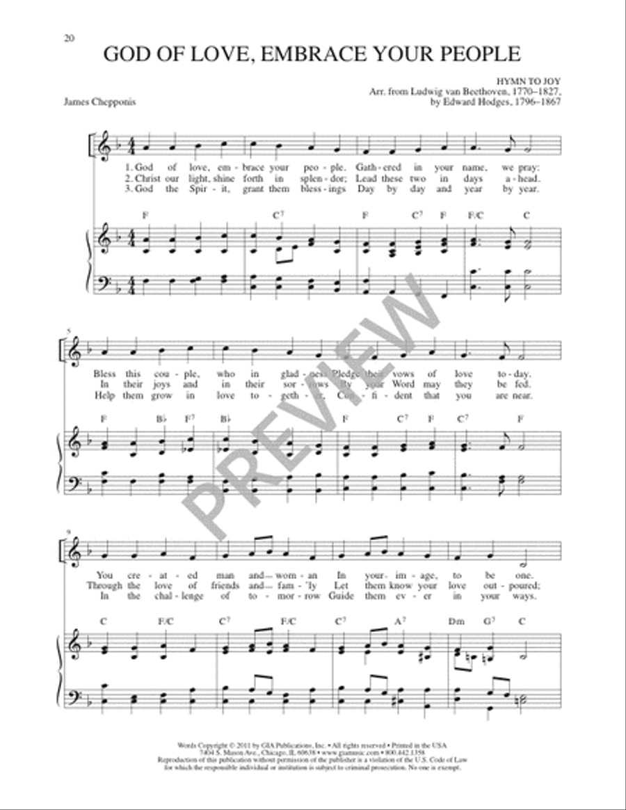 Blest Are Those Who Love You - Volume 3, Additional Solos with Optional Congregation Choir scores gallery preview page 22