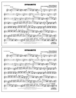 Dynamite (arr. Ishbah Cox) - Bb Clarinet