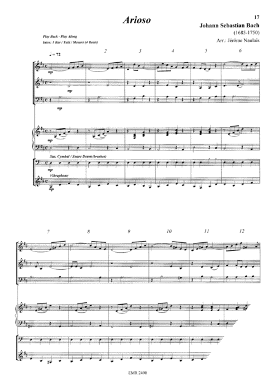 Album Volume 10 Brass Trio scores gallery preview page 7