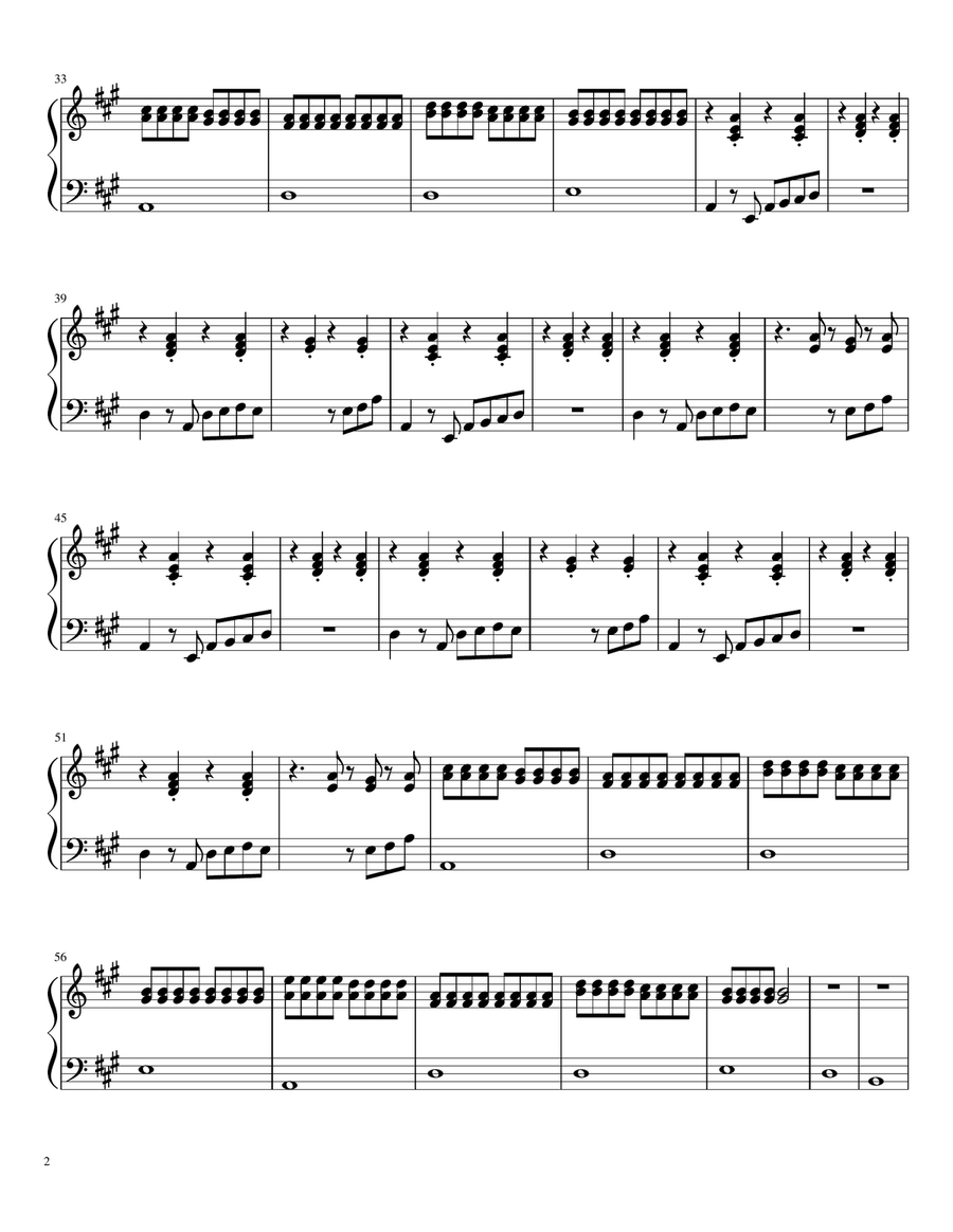 This Life This Life Piano Solo scores gallery preview page 2