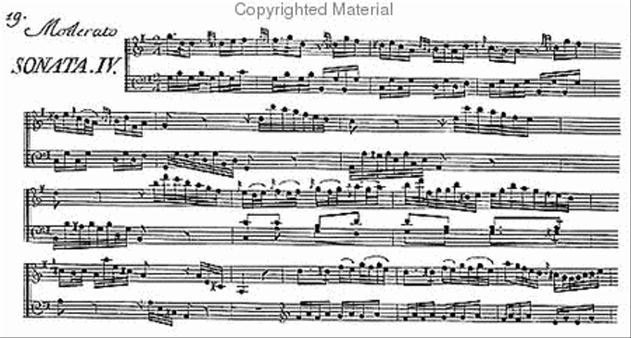 Six harpsichord sonatas - Florence (undated = 1780, publ.1783) Harpsichord scores gallery preview page 2