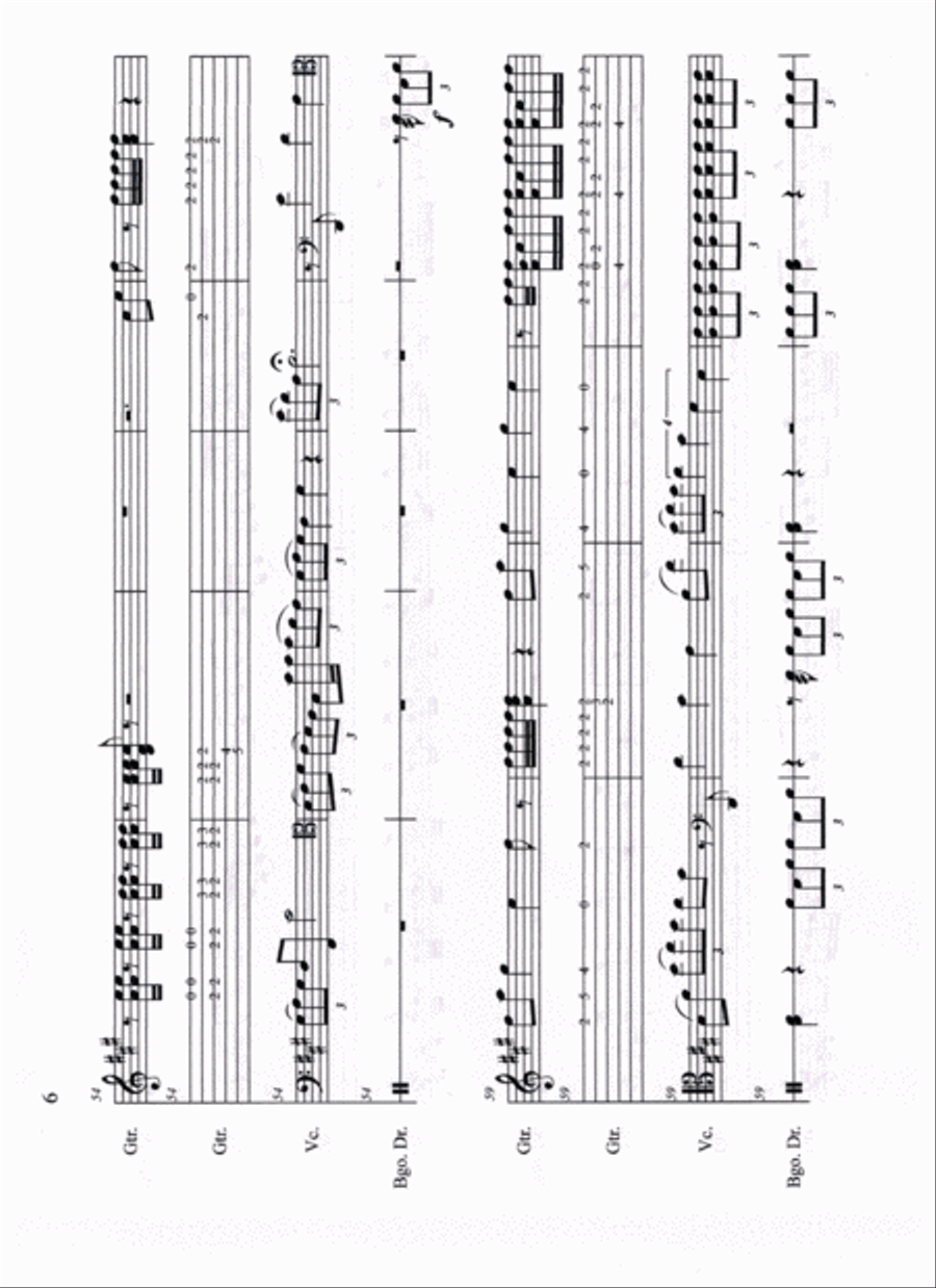 Driving up the Coast String Duet scores gallery preview page 6
