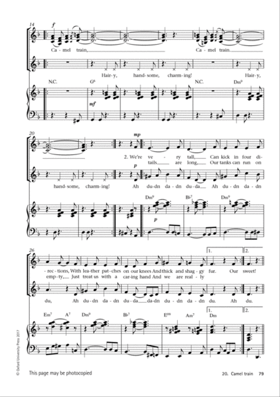 Junior Voiceworks at Christmas + CD 4-Part scores gallery preview page 6
