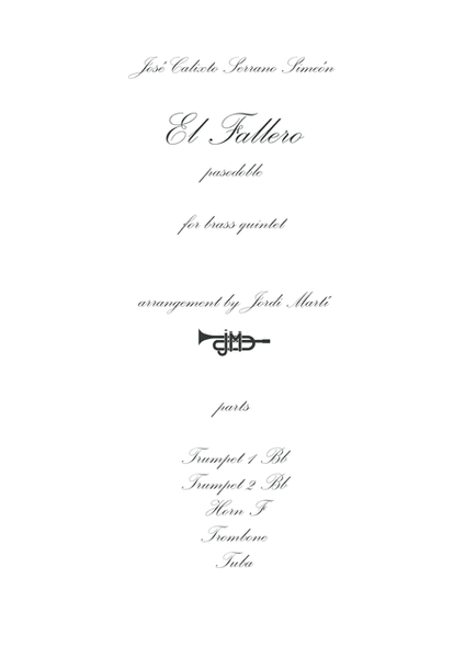 El fallero - brass quintet- image number null