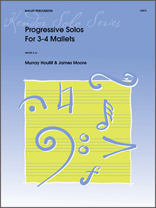 Book cover for Progressive Solos For 3-4 Mallets