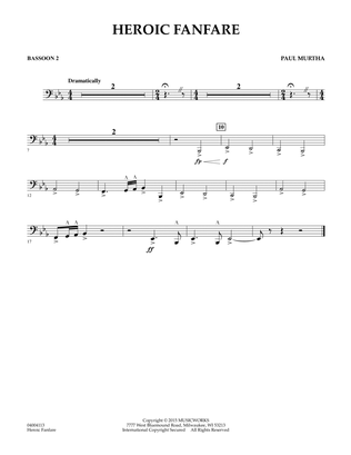 Heroic Fanfare - Bassoon 2