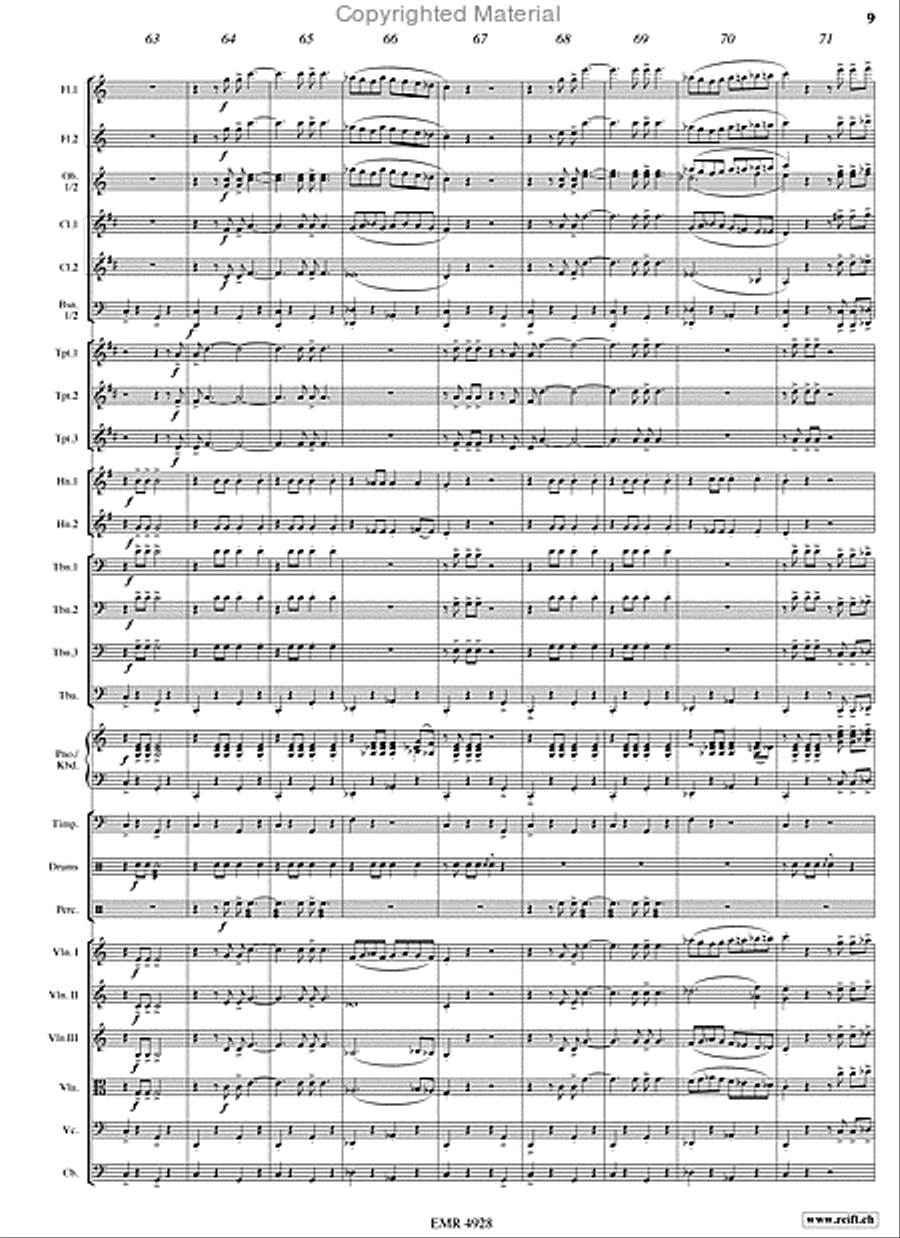 Fiddler On The Roof Orchestra scores gallery preview page 9
