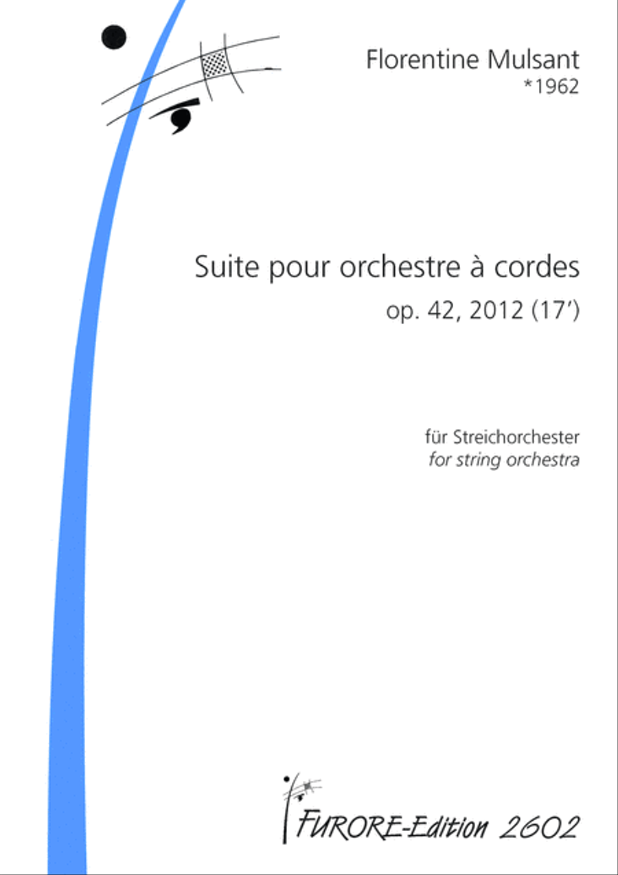 Suite pour orchestre a cordes (op. 42) String Orchestra scores gallery preview page 1