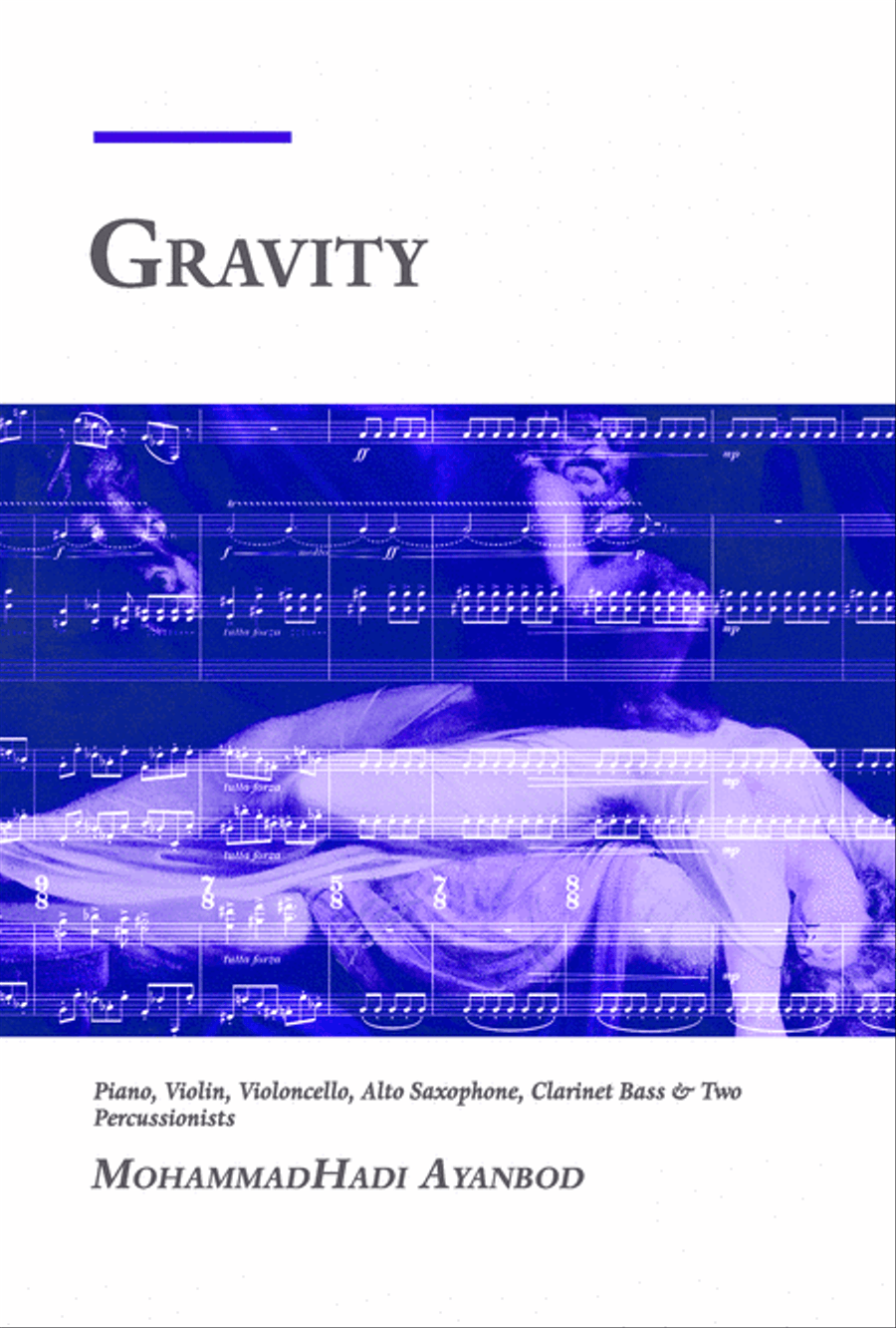 Gravity for Septet Percussion Ensemble scores gallery preview page 1