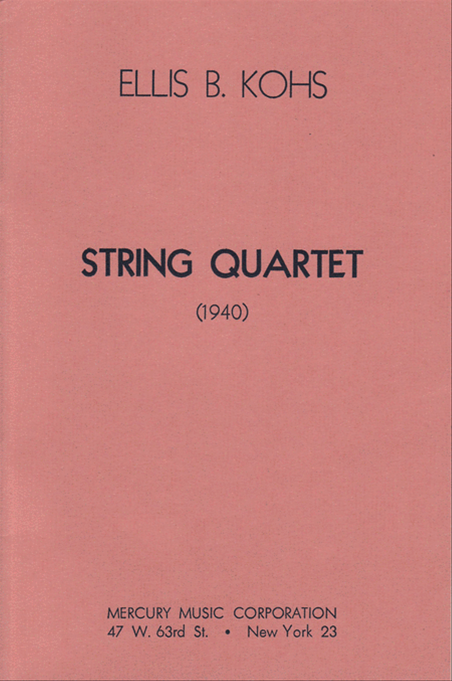 String Quartet String Quartet scores gallery preview page 1