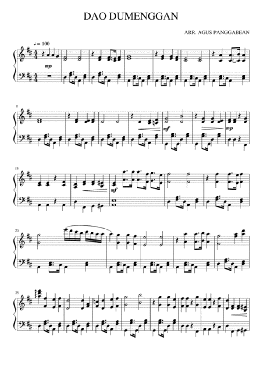 THY LOVINGKINDNESS. Piano Solo scores gallery preview page 1