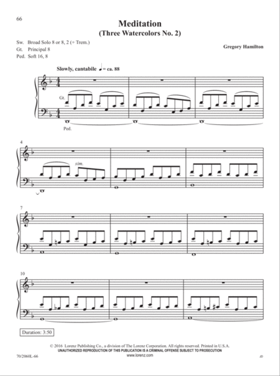 Easy Organ Library, Vol. 62 Organ Solo scores gallery preview page 39