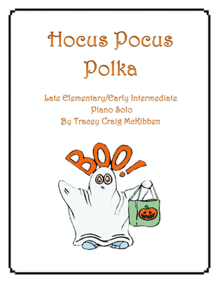 Book cover for Hocus Pocus Polka (Piano Solo)