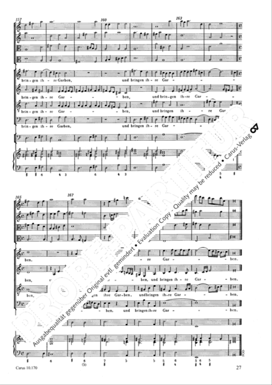 Wenn der Herr die Gefangenen 4-Part scores gallery preview page 28