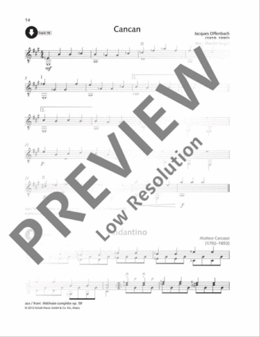 Classical Music for Children Acoustic Guitar scores gallery preview page 15