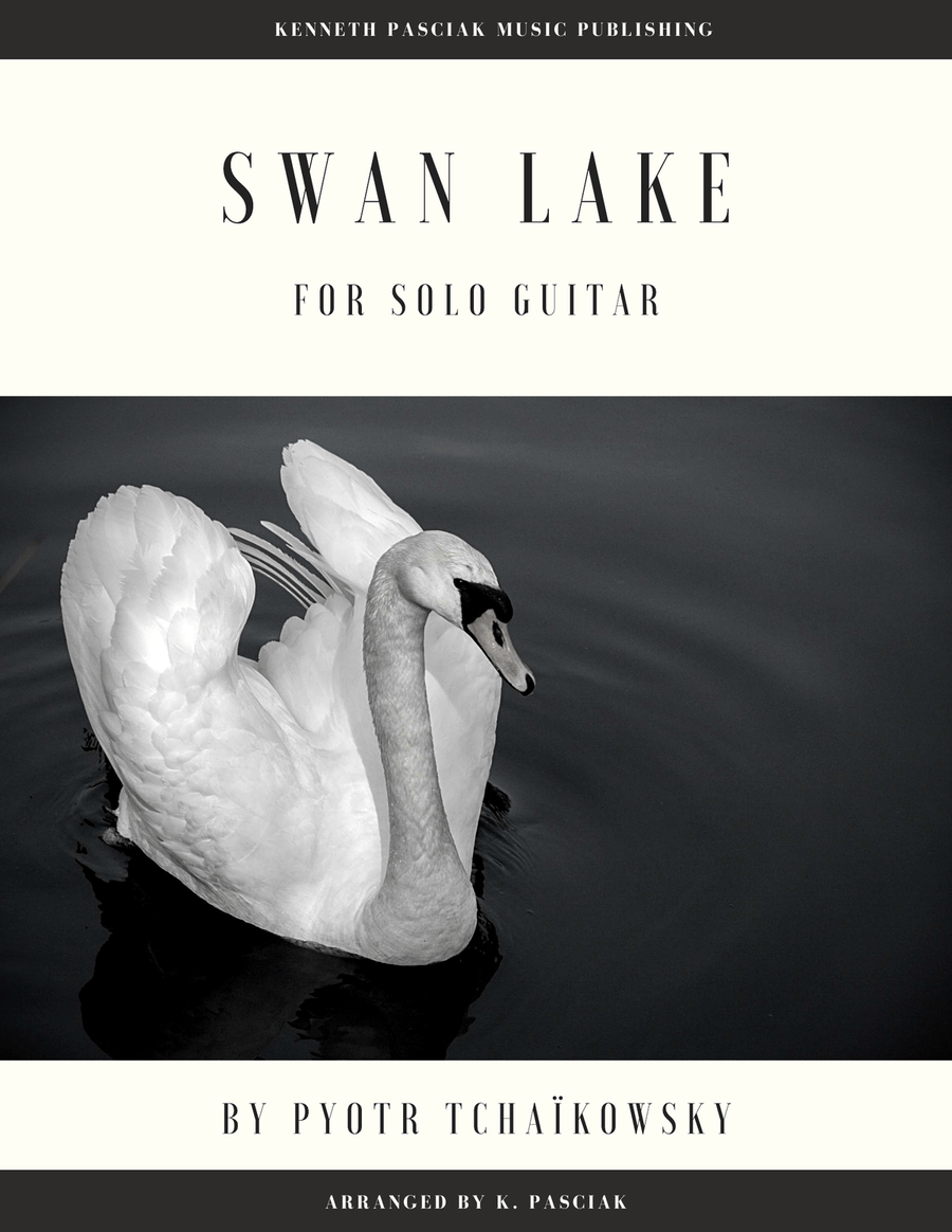 Swan Lake Suite - No. 1 Scene (for Solo Guitar) Classical Guitar scores gallery preview page 1