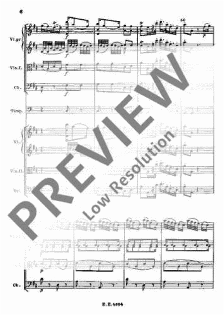 Serenade No. 6 D major Serenade No. 6 D major Chamber Orchestra scores gallery preview page 11