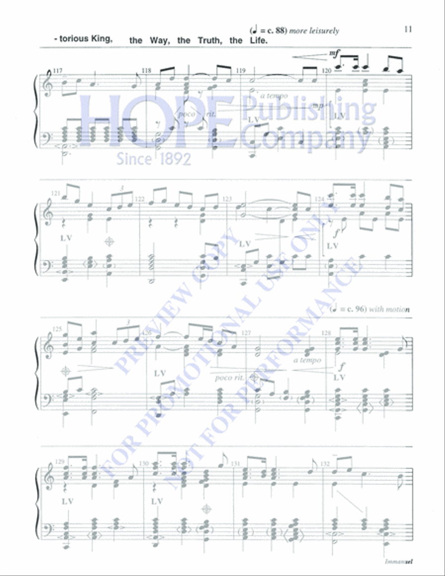 Immanuel Immanuel 5-Octaves scores gallery preview page 11