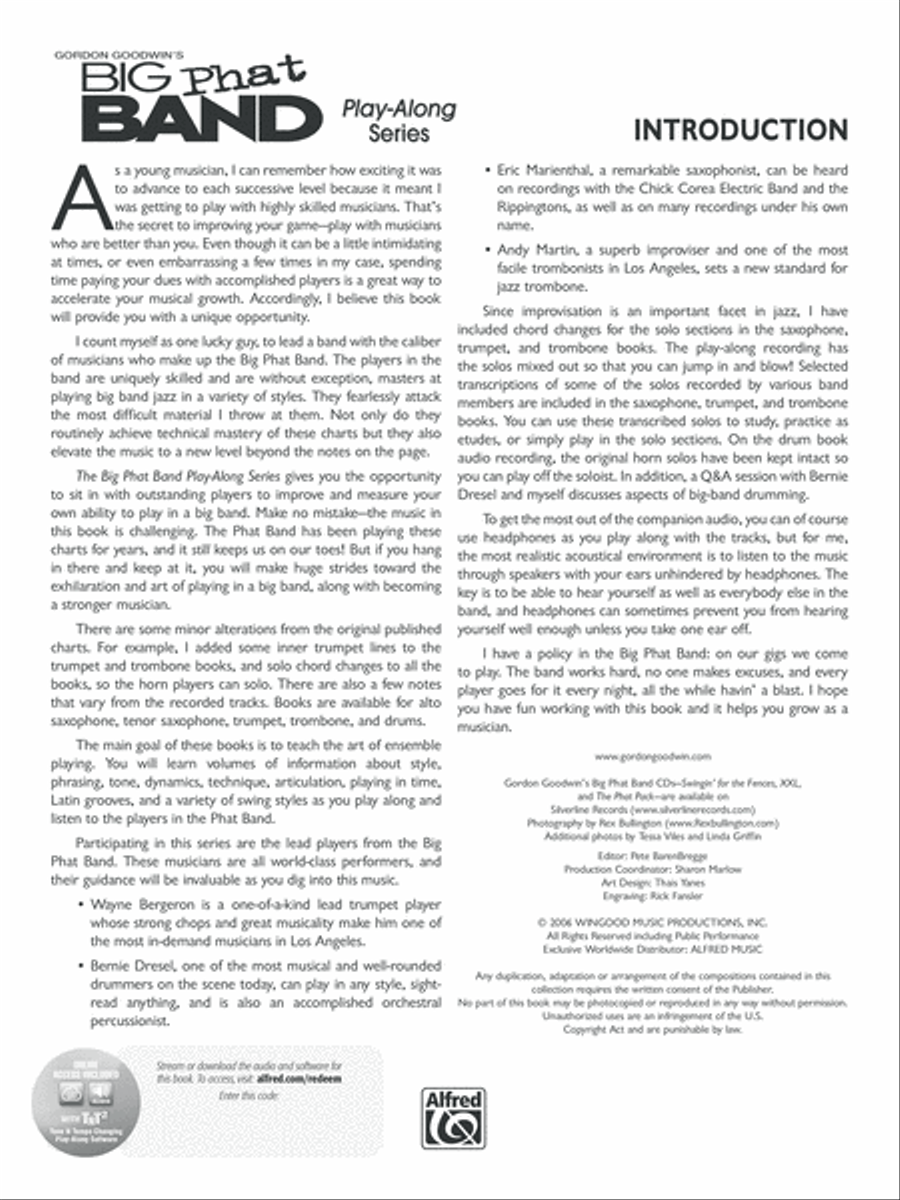 Big Phat Band - Alto Saxophone Alto Saxophone scores gallery preview page 2