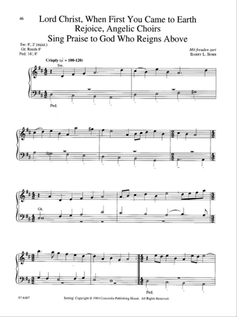 Laudate, Vol. 1 Organ scores gallery preview page 16