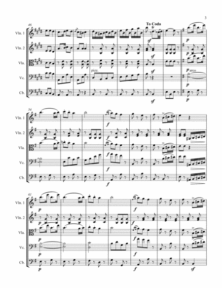 Eljen a Magyar - Full Score - string orchestra