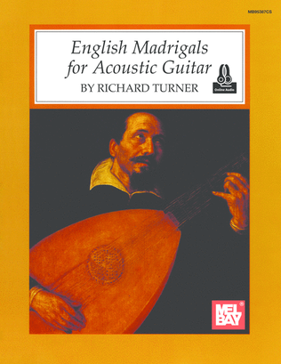Book cover for English Madrigals for Acoustic Guitar