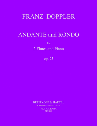 Book cover for Andante and Rondo Op. 25