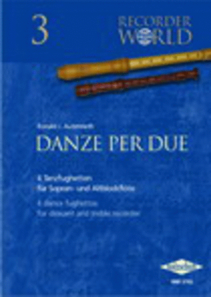 Danze Per Due * 4 Tanzfughetten - Recorder World
