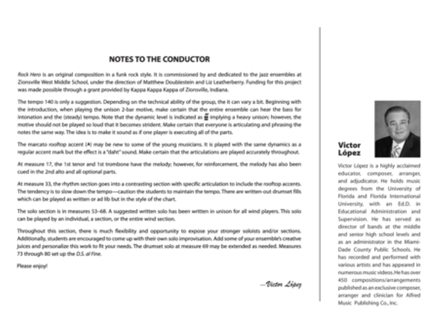 Rock Hero Jazz Ensemble scores gallery preview page 3
