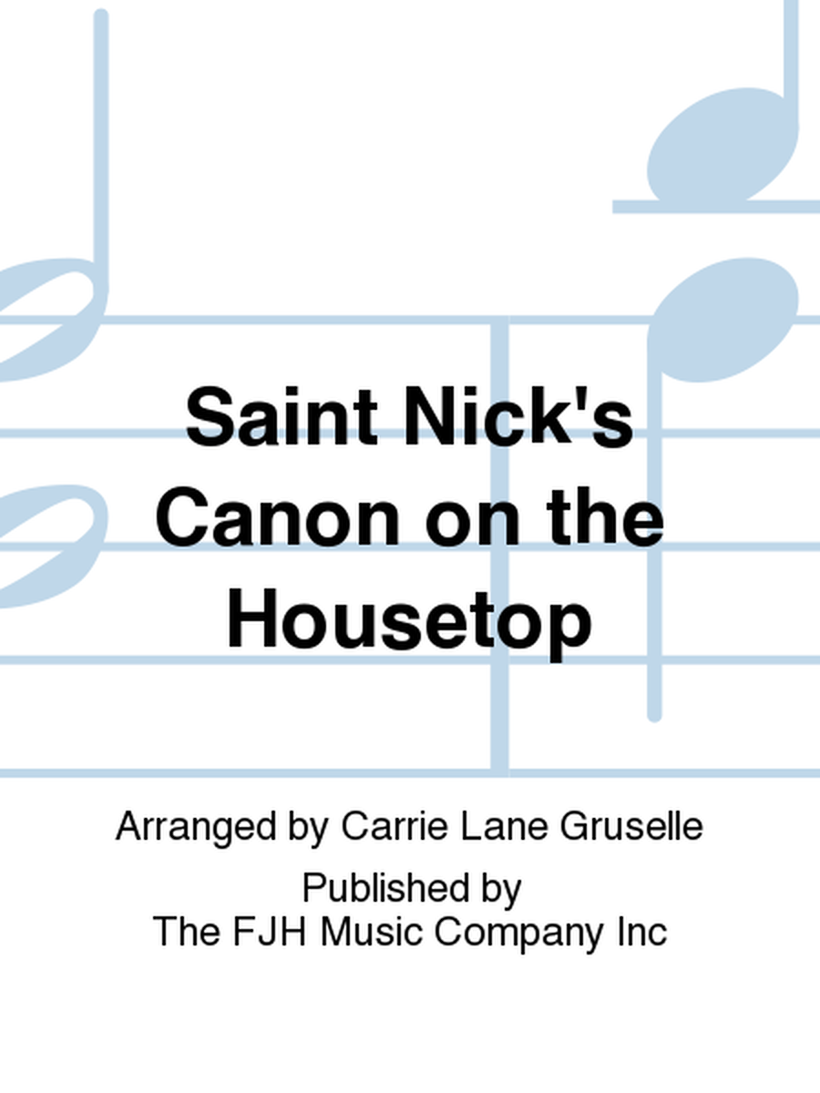 Saint Nick's Canon on the Housetop image number null