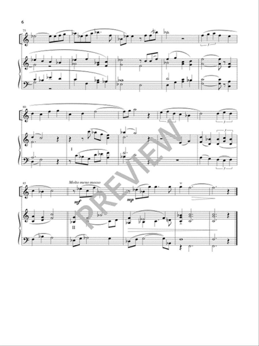 Prelude on VENI CREATOR SPIRITUS C Instrument scores gallery preview page 7