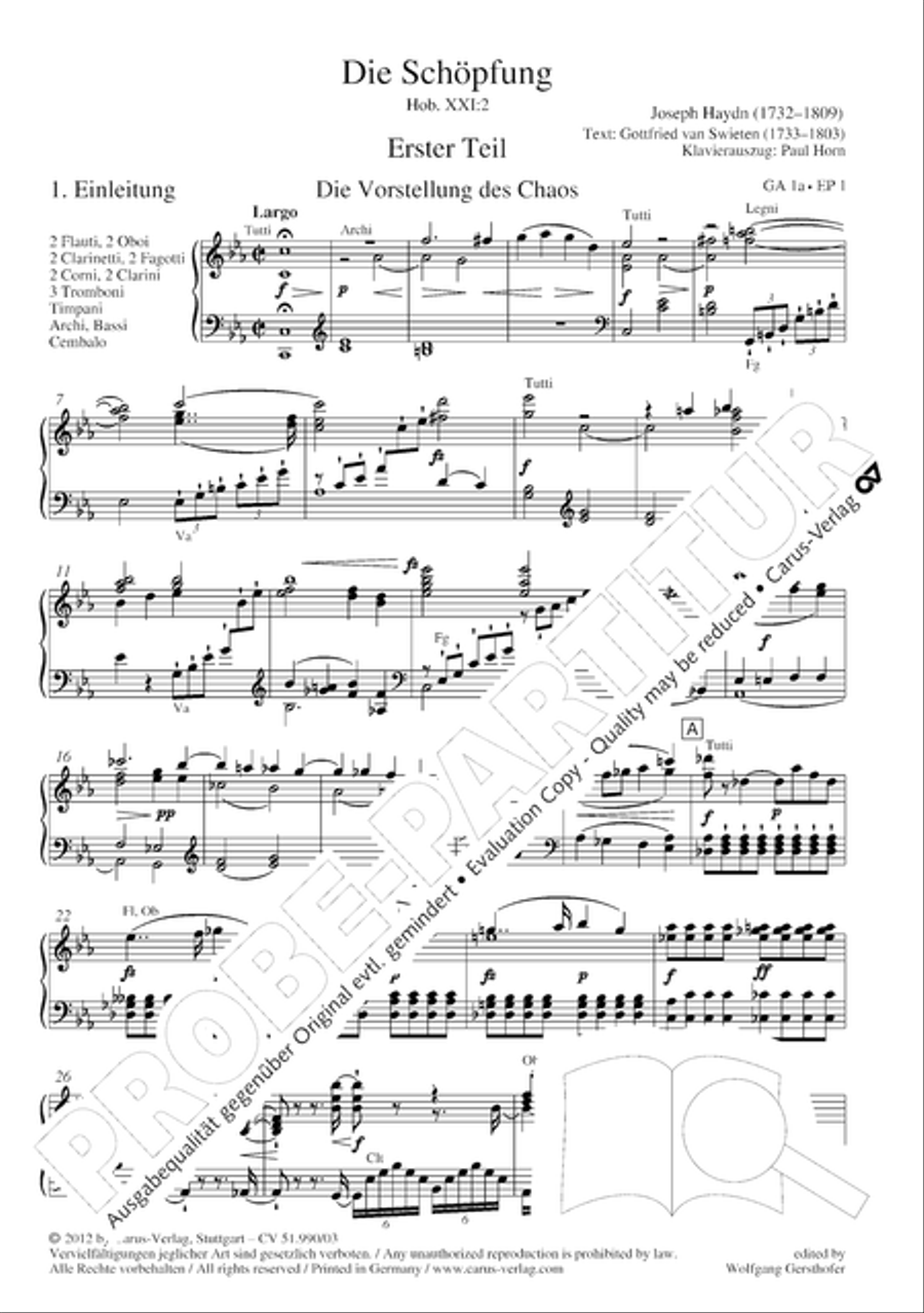 The Creation (Die Schopfung) The Creation (Die Schopfung) 4-Part scores gallery preview page 8