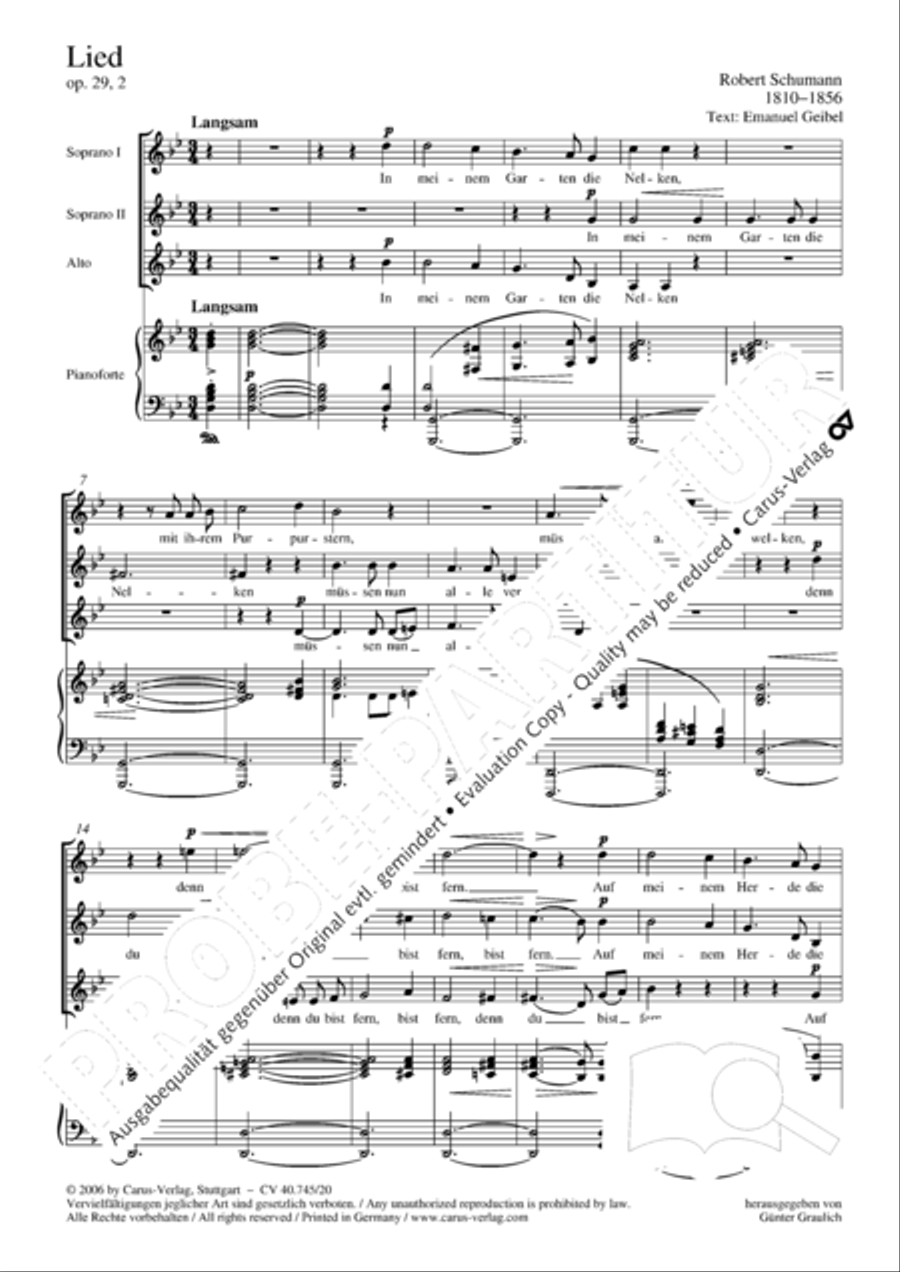 Lied SSA scores gallery preview page 2