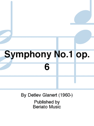 Symphony No.1 op. 6