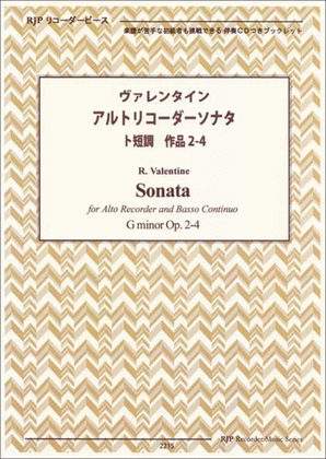 Sonata G minor, Op. 2-4