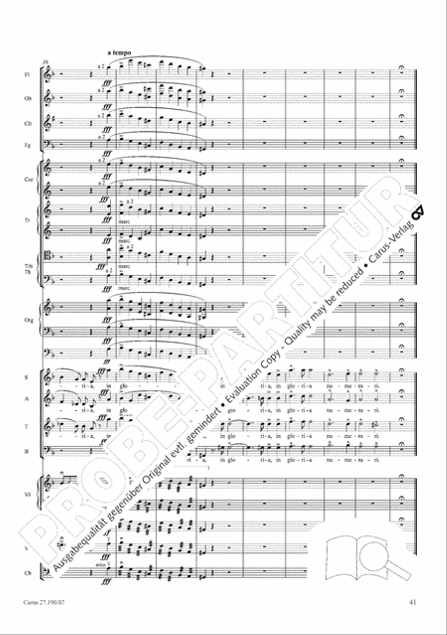 Te Deum 4-Part scores gallery preview page 49