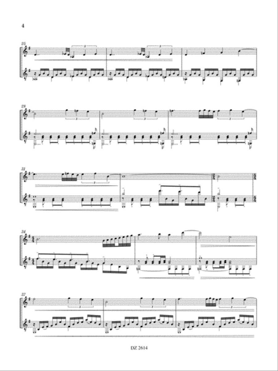 Cassino 1944 Violin scores gallery preview page 4