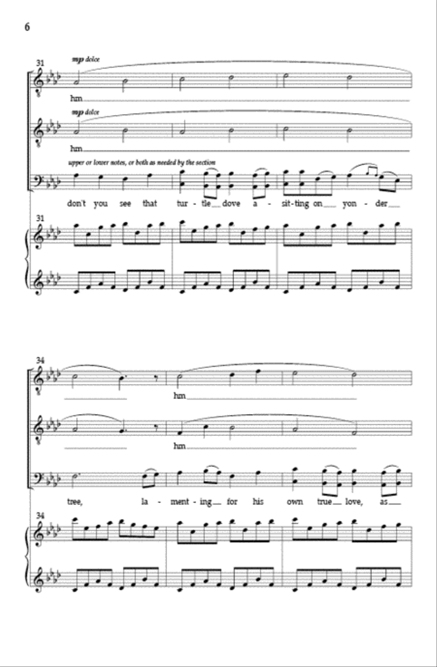 The Turtle Dove TTB scores gallery preview page 5