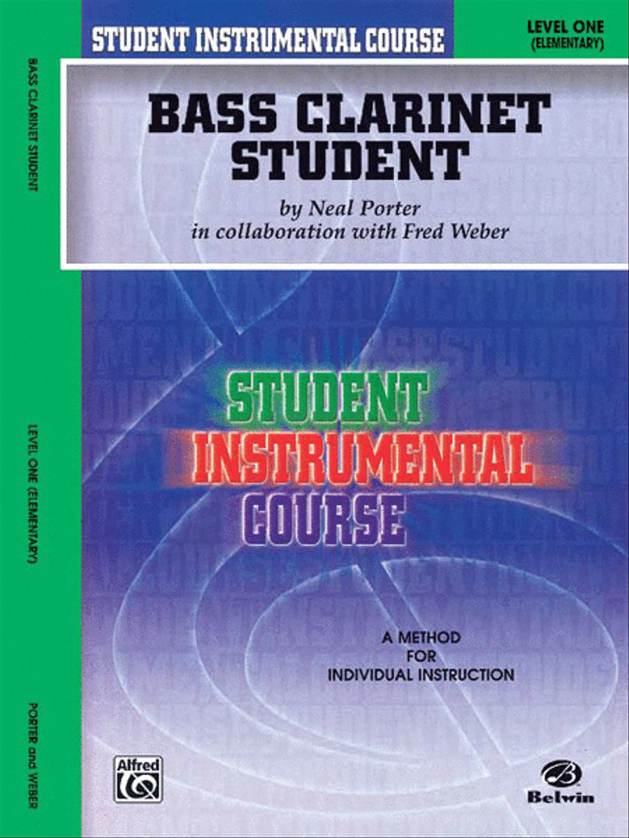 Student Instrumental Course Bass Clarinet Student Bass Clarinet scores gallery preview page 1