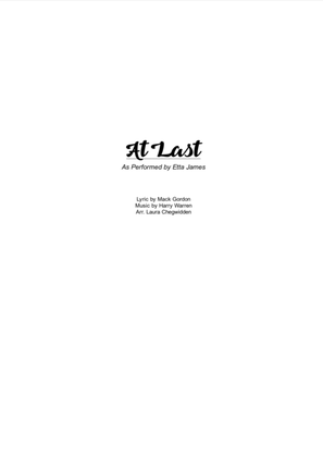 Book cover for At Last