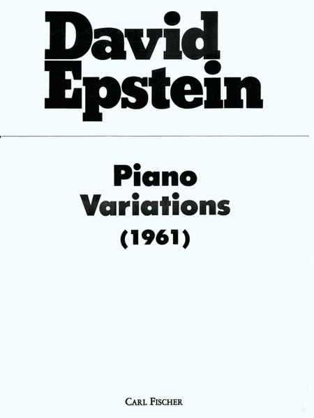 Piano Variations (1961)